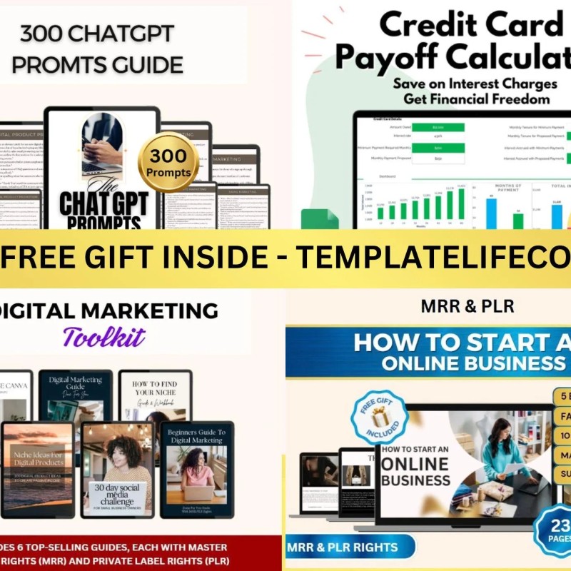 30 Day Editable Social Media Content Calendar | PLR MRR Digital Download