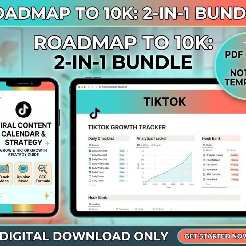 The Ultimate TikTok 10,000 Followers Roadmap 2026 | Digital Bundle