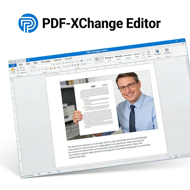 Lightweight Fast All-in-One PDF Editor | Edit Text, OCR, Annotate, Sign, Merge | Lifetime License | For Windows