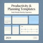Productivity & Planning Templates