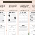 PLR Feeling Stuck in Life Workbook for Commercial Use, Printable and Editable Template, Feeling Trapped Worksheets, Self-Growth