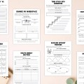 PLR Feeling Stuck in Life Workbook for Commercial Use, Printable and Editable Template, Feeling Trapped Worksheets, Self-Growth