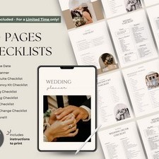 Wedding Planner Spreadsheet Wedding Budget Tracker Wedding Timeline Checklist Guest List Tracker Wedding Itinerary Seating Plan Wedding Gift