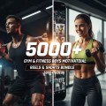 130000 Videos Bundle: Satisfying, Luxury, Animated AI, Motivational, Funny, Cat, Gym Instagram Reels, YouTube Shorts, TikTok