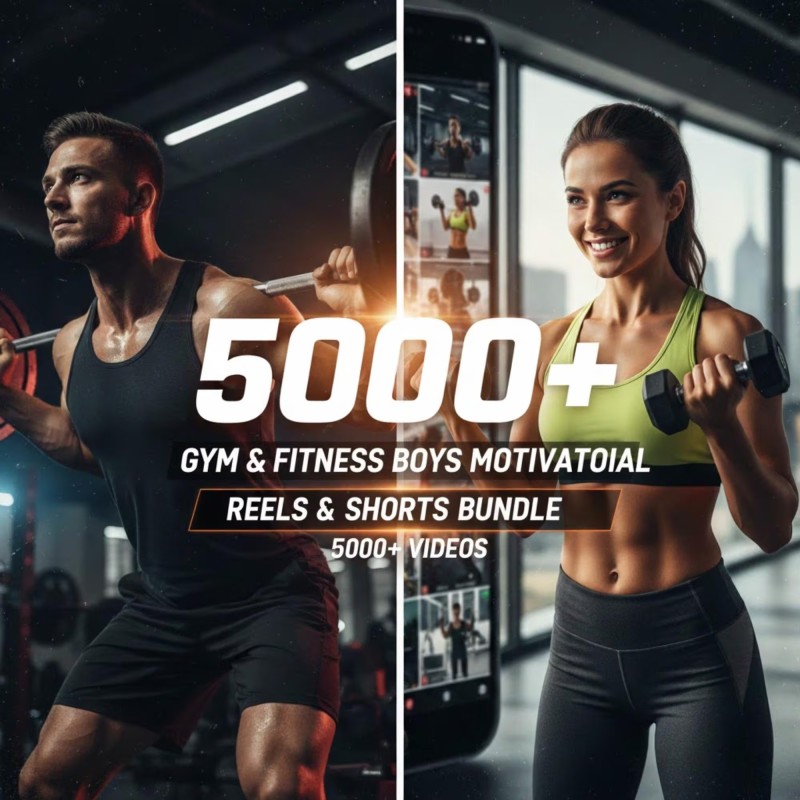 130000 Videos Bundle: Satisfying, Luxury, Animated AI, Motivational, Funny, Cat, Gym Instagram Reels, YouTube Shorts, TikTok