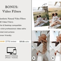 80 Natural LIGHTROOM Presets, Spring Outdoor Preset, Creamy Preset, Bohemian Preset, Warm Light Filter, Mobile Preset, Bright Desktop Preset