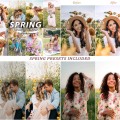 80 Natural LIGHTROOM Presets, Spring Outdoor Preset, Creamy Preset, Bohemian Preset, Warm Light Filter, Mobile Preset, Bright Desktop Preset