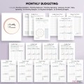 Budget Planner Printable PDF (Neutrals), Financial Planner Printable, Budgeting Binder, Finance Tracker Bundle, Paycheck Budget Template