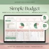 Budget Planner Google Sheets Monthly Budget Spreadsheet Excel Weekly Paycheck Budget Template Biweekly Budgeting by Paycheck Expense Tracker