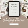 GOODNOTES 160+ Pages Wedding Planner Template Digital Download, PDF format, Minimalist Wedding Planner, Budget, Vision Boards, Hyperlinked