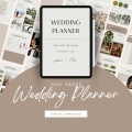 GOODNOTES 160+ Pages Wedding Planner Template Digital Download, PDF format, Minimalist Wedding Planner, Budget, Vision Boards, Hyperlinked