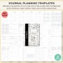 Printable Bullet Journal Pages & Bujo Template | Undated Daily Weekly Monthly Trackers | Habit Mood Anxiety Log A4 A5 Letter | Journal Kit