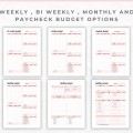 Printable Monthly Budget Planner: Bill Tracker, Savings & Debt (PDF Download)