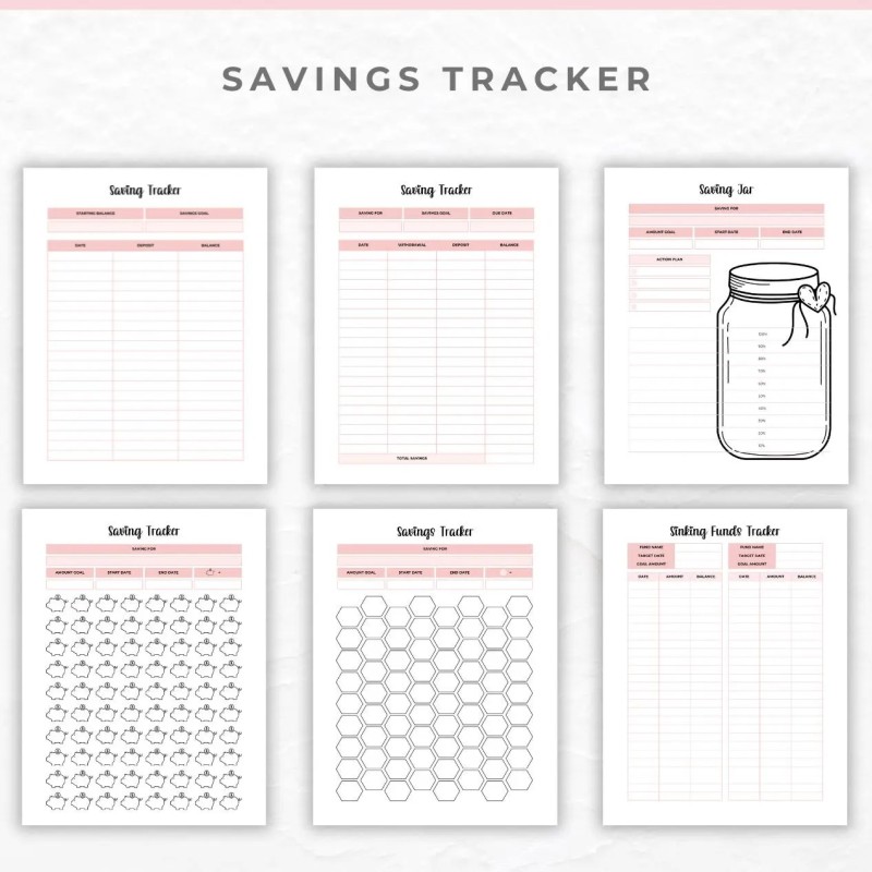 Printable Monthly Budget Planner: Bill Tracker, Savings & Debt (PDF Download)