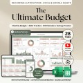 Ultimate Annual Budget Spreadsheet Excel Google Sheets Budget Template Monthly Budget Tracker Financial Planner Bill Tracker Debt Tracker