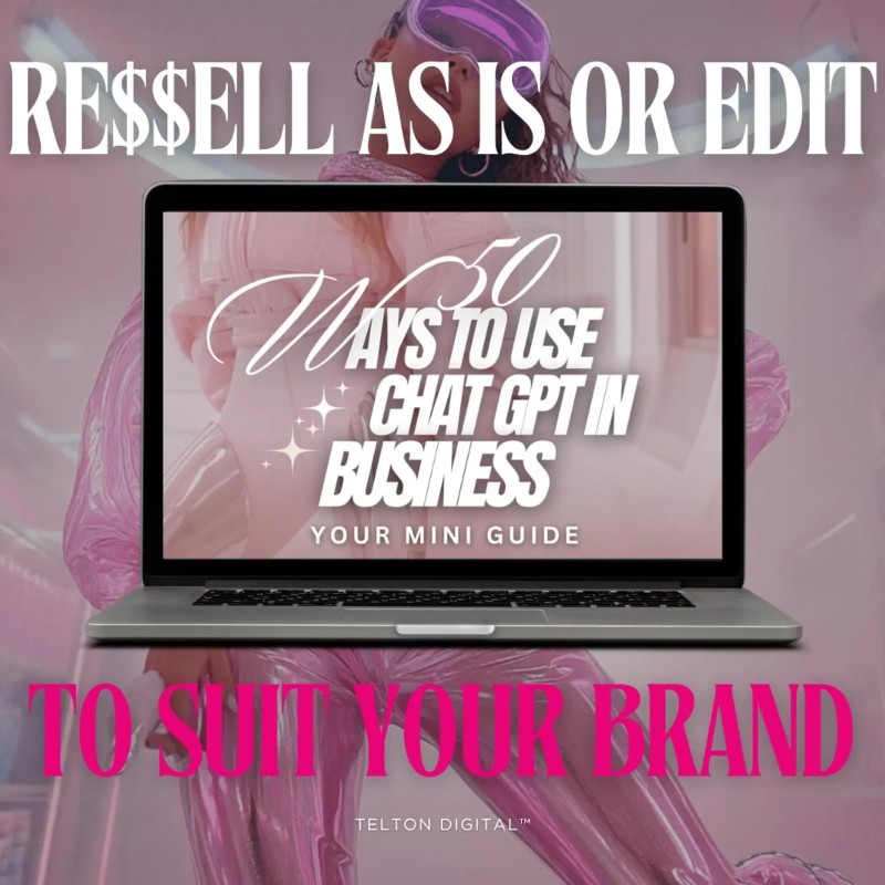 ChatGPT Business Guide | AI Productivity & Marketing eBook (Digital Download)