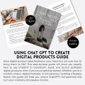 ChatGPT Digital Product Guide Canva eBook with MRR PLR