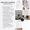 ChatGPT Digital Product Guide Canva eBook with MRR PLR