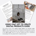 ChatGPT Digital Product Guide Canva eBook with MRR PLR