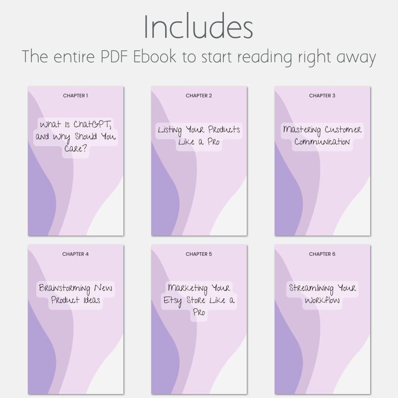 ChatGPT for Etsy Success: Smart Seller's Guide | Digital Download | AI Marketing | SEO Tips | Product Description Help | Algorithm