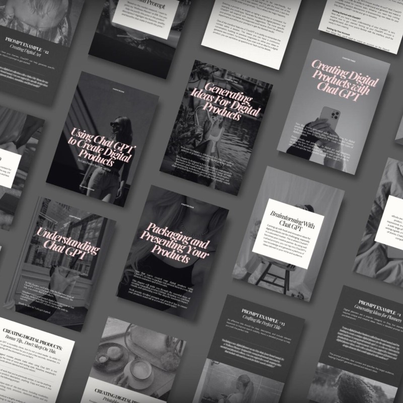 Create Digital Products with ChatGPT  AI eBook for Product Ideas & Strategy  Editable pdf + Canva Crash Course  PLR MRR Included