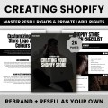 Shopify Store Starter Guide Master Resell & Private Label Rights (eBook)
