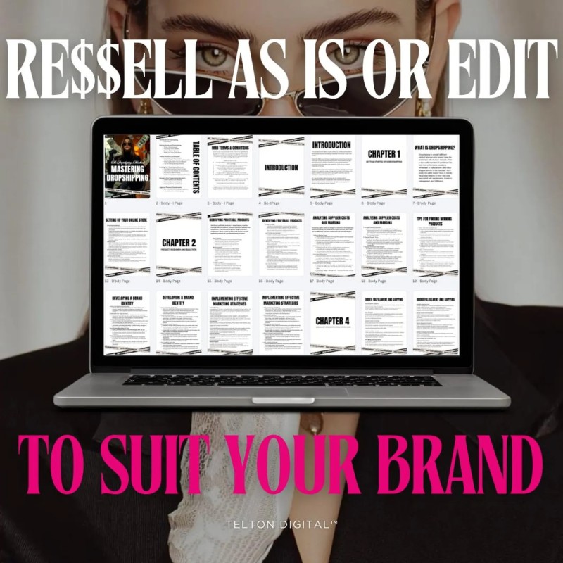 The Dropshipping Handbook  Beginner Guide to Start an Ecommerce Business  Shopify Dropshipping Strategy