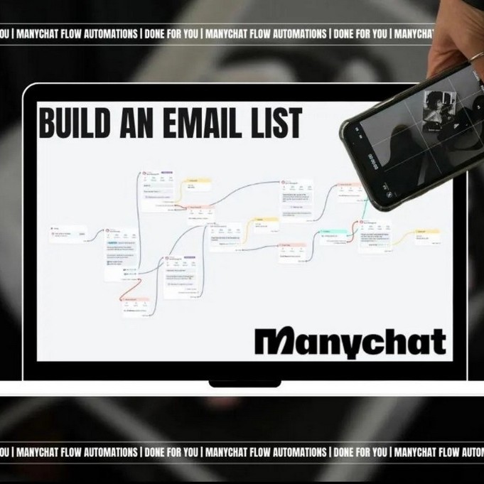 Manychat Automation Flows PLR & MRR Business Kit