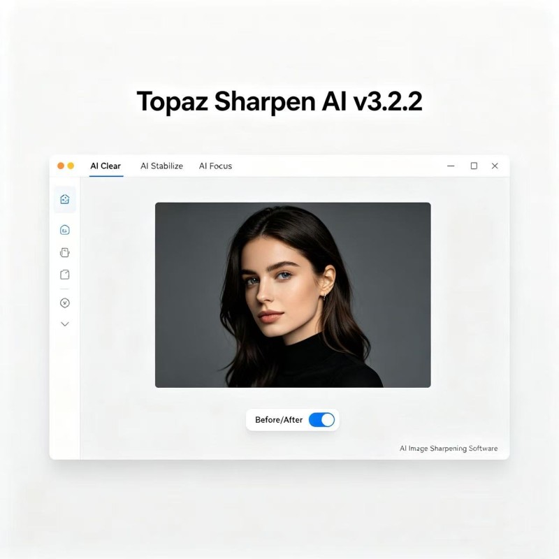 AI Image Sharpening Software | Topaz Sharpen AI v3.2.2