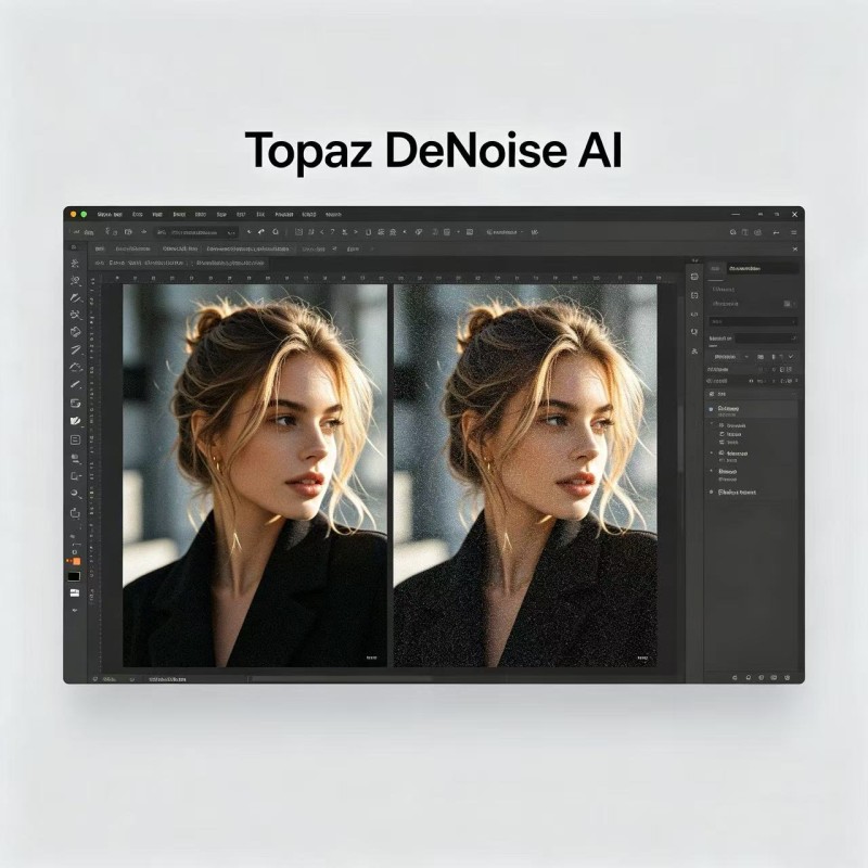 AI Photo Noise Reduction Tool | Topaz DeNoise AI 