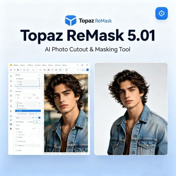 AI Photo Cutout & Masking Tool | Topaz ReMask 5.01